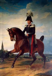 „III. Frigyes Vilmos porosz lovas portréja”, 1797-1840, 1831.