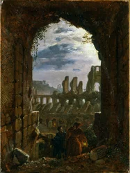 A Colosseum a Holdfénynél, 1826-30 körül