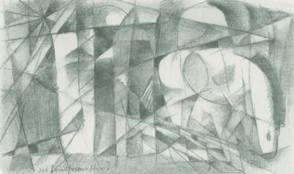 Franz Marc - Vázlatfüzet a terepről - Sheet 14