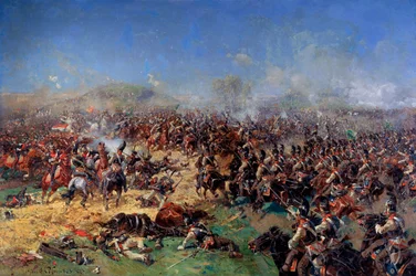 A borogyinói csata 1812. augusztus 26-án. Harmadik francia támadás, 1913