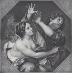 József és Potifár felesége, 1837.