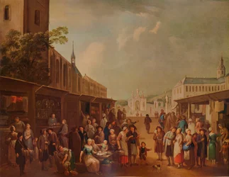 „Utcai jelenet”, c1720, 1938