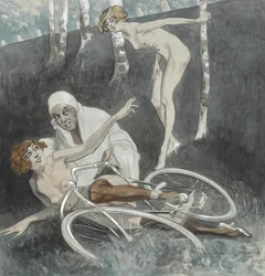 Erotikus illusztráció.