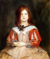 Lenbach Gabriella portréja, 1898