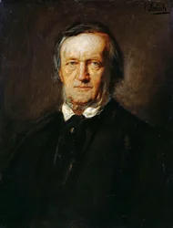 Richard Wagner portréja 1813-1883.