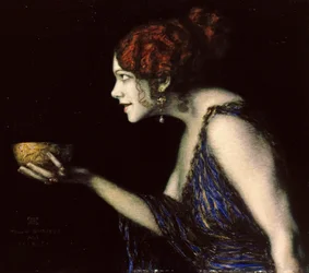 Tilla Durieux 1880-1971 mint Circe, 1913 körül.