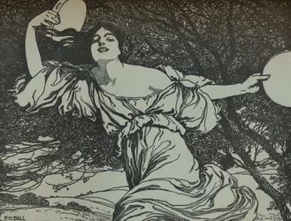 Bacchante, 20. század 1914-1915