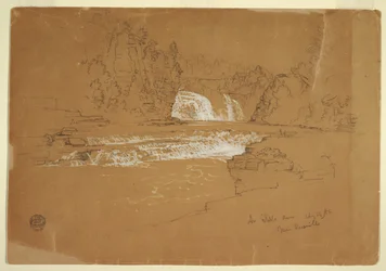 Cascades of the Ausable River, Keesevill közelében, New York államban