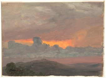 Felhős naplemente, Jamaica