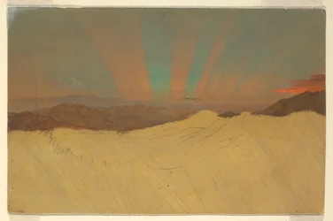 Rajz, Aurora Borealis, 1860-70