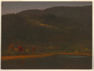 Rajz, Őszi táj, 1860-70