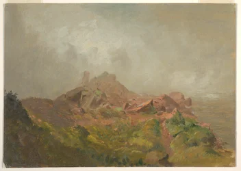 Rajz, Az amerikai vízesés alapja, Niagara, 1856-58