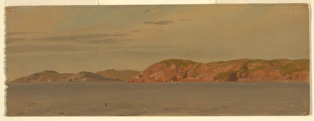 Rajz, Brimstone Head, Fago sziget, Új-Fundland, 1859