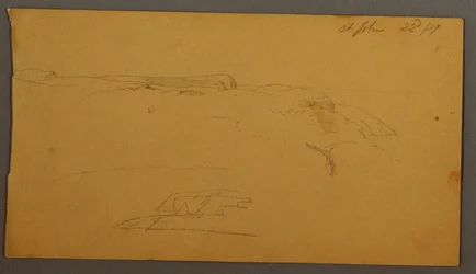 Rajz, Cliffs, 1859
