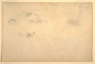 Rajz, Felhők, 1844