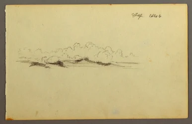 Rajz, Felhők, 1844