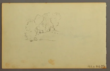 Rajz, Felhők, 1844