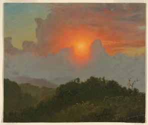 Rajz, Felhős égbolt, 1865. augusztus