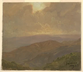 Rajz, Felhős égbolt, 1865. augusztus