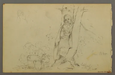 Rajz, Távoli gazdasági épületek, 1844