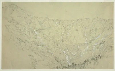 Rajz, Great Basin, Katahdin-hegy, 1877 körüli évek