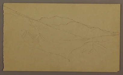 Rajz, Tájkép, 1865. május-augusztus