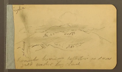 Rajz, hegyoldal, 1889