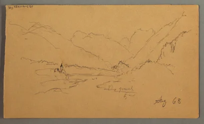 Rajz, Hegycsúcsok, 1868