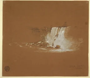 Rajz, Niagara-vízesés, 1856 októbere