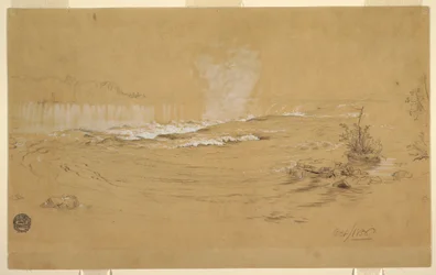 Rajz, Niagara: Kecskesziget, 1856. október