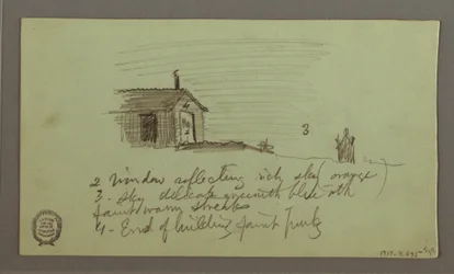 Rajz, Égbolt tanulmány, 1869. február 1.