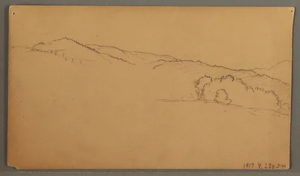 Rajz, Égi tanulmány, valószínűleg 1873