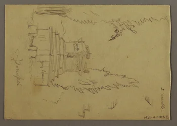 Rajz, Színpadi kocsi, valószínűleg 1868-69