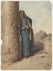 Rajz, Álló beduin, 1868