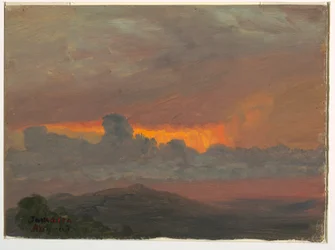 Rajz, naplemente, 1865 augusztus
