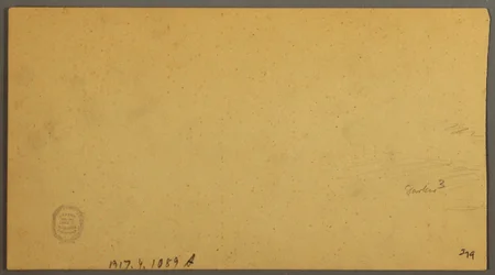 Rajz, Naplemente a hegyek felett, 1866. július 9.