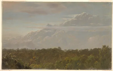 Rajz, Mennydörgő felhők, Jamaica, 1865. augusztus 1865, 1865