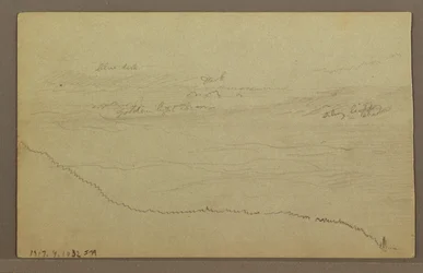 Rajz, fák, valószínűleg 1860-as évek