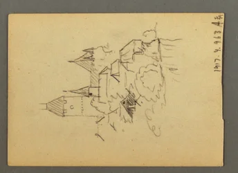 Rajz, Thun-tó, Bern, Oberland, 1868. augusztus 20.