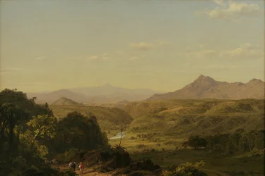 Jelenet az Andok között, 1854