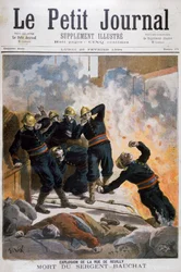 Bauchat őrmester halála, Rue de Reuilly, Párizs, 1894