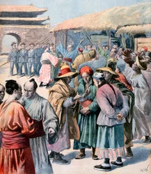 Zavarok Szöulban, Korea, 1894