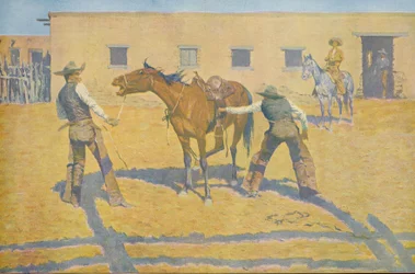 Első leckéje a Colliers Weekly-től, 1903