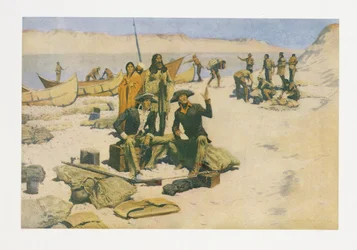Lewis és Clark, a Colliers Magazine, pub. 1906