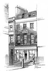 Thomas de Quincey ház, Soho, London, 1912