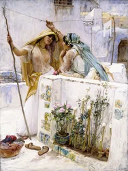A szomszédok, algíri teraszok, 1887