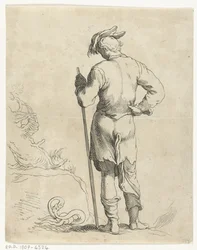 álló ember Abraham Bloemaert rajzkönyve (sorozat címe)