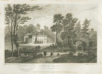 Bishton Hall: metszet, nd [?1830-as évek]