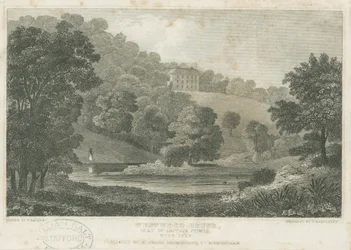 Cheddleton – „Westwood House”: acélmetszet, nd [1830] (nyomtatás)