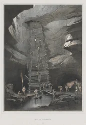 Közép-Amerika ókori műemlékei, Chiapas és Yucatan, Pl. 20: Bolonchen kútja, 1844.